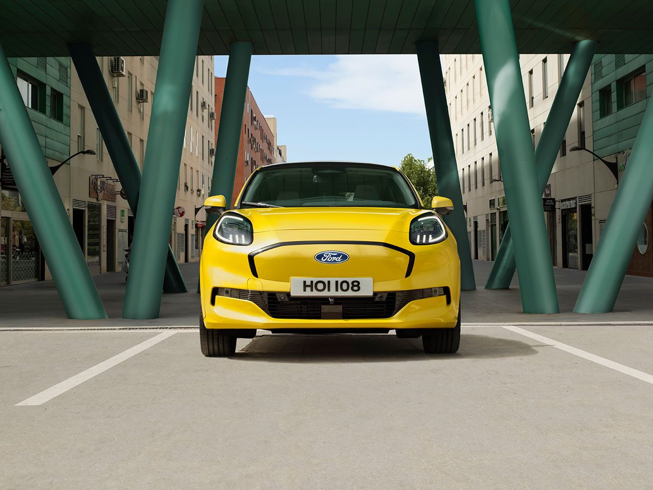 Ford Puma Gen E Elettrica Cosenza Rende Gialla 2