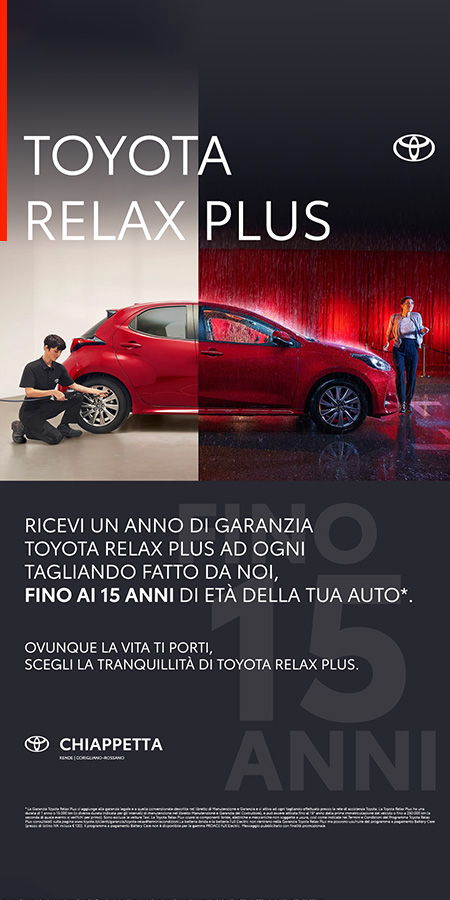 Garanzia Officina Toyota Cosenza Rende Calabria Ufficiale Toyota Italia