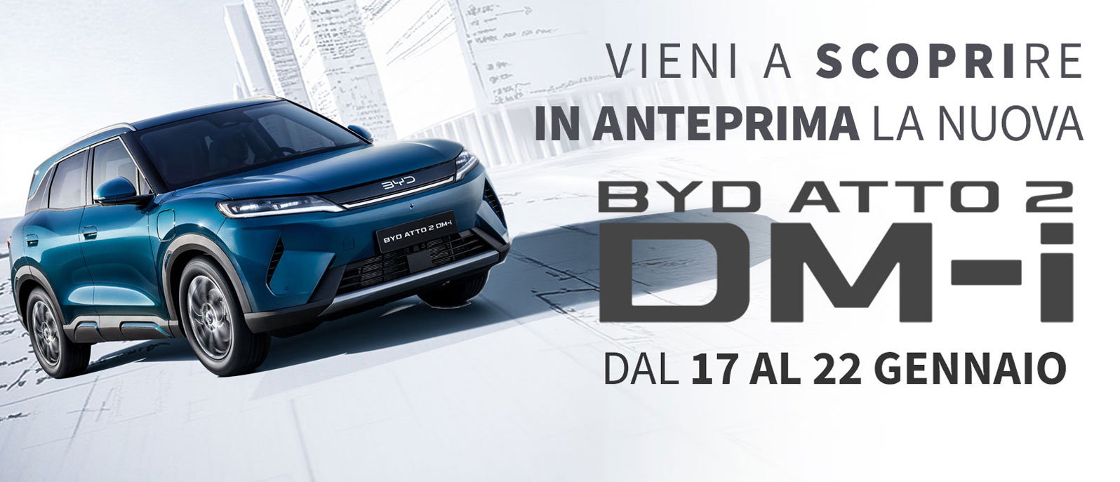 Atto 2 BYD Tour Test Drive Chiappetta Calabria Cosenza Rende Headerdesk